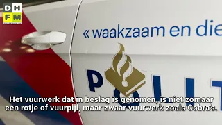 825 kilo vuurwerk gevonden door politie - Na een koele onderbreking eindelijk zomers weer