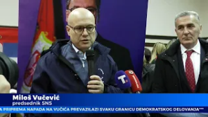 NAJNOVIJA VEST 25. 2. 2026. Predsednik SNS Miloš Vučević u Bajinoj Bašti