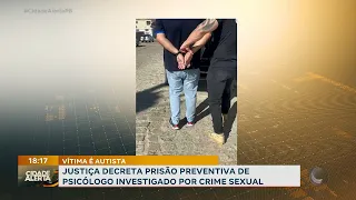 In Serra Branca: Psychologist who treated children with autism arrested on suspicion of sexual crime