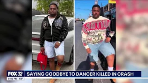 Saying goodbye to dancer killed in crash