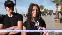 COST OF LIVING AND SCHOOL CUTS, STUDENT PROTEST ALSO IN SCIACCA