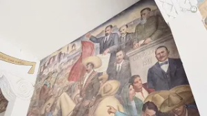 Piden incorporar mural de Monroy al programa estatal de restauración