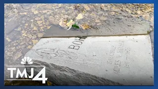 A viewer asked about gravestones sticking out of a Wisconsin river: So we dug into it.
