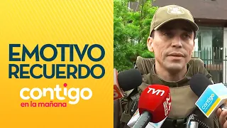 "A LIFE AHEAD": Major speaks on Carabineros officer shot in Lo Espejo - Contigo en la Mañana