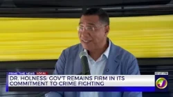 DR Holness: Gov't Remains In It's Commitment To Crime Fighting | TVJ News
