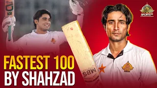 Fastest First-Class Century in Pakistan History | Mohammad Shehzad Breaks Misbah's Record