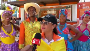 Se presentó en Cozumel la comparsa PALENKO "Sentir Étnico" de Colombia