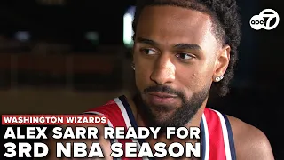 Wizards’ Alex Sarr on learning from Anthony Davis