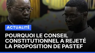 Révision de la Constitution : Pourquoi le Conseil Constitutionnel a rejeté la proposition de PASTEF