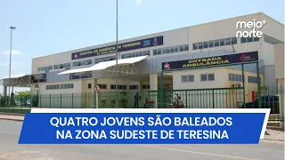 Four young people shot in Teresina; victims taken to HUT | Meio News