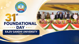 31st Foundation Day | Rajiv Gandhi University of Health Sciences (RGUHS)