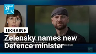 Volodymyr Zelensky names new Defence minister after weeks of political crisis • FRANCE 24 English