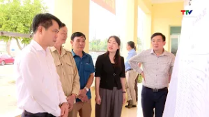 Trưởng ban Tuyên giáo và Dân vận Tỉnh ủy giám sát công tác chuẩn bị bầu cử