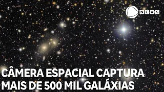 Powerful space camera captures over 500,000 galaxies