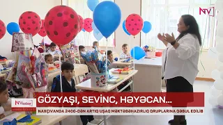 NAXÇIVANDA 2400-DƏN ARTIQ UŞAQ MƏKTƏBƏHAZIRLIQ QRUPLARINA QƏBUL EDİLİB