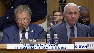 Sen. Rand Paul (R-KY) Announces Vote to hold Dr. Anthony Fauci in Contempt