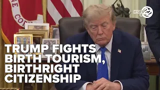 Trump signs EO aiming at birth tourism, limits birthright citizenship in US territories
