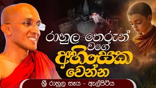 රාහුල තෙරුන් වගේ "අහිංසක වෙන්න" | Ven Ankubure Amithadeepa Thero