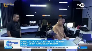 AWAL 2026, CALL CENTER 112 TERIMA 4 RIBU LEBIH PANGGILAN MASUK