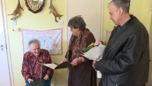 90. születésnapján köszöntötték Margit nénit