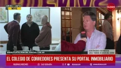 El colegio de corredores presentó un portal inmobiliario