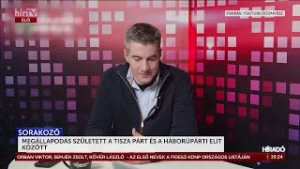 Megállapodás született a Tisza Párt és a háborúpárti elit között - HírTV