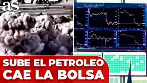 SUBE el PRECIO del PETROLEO y se DESPLOMAN las BOLSAS europeas tras el ataque de IRÁN