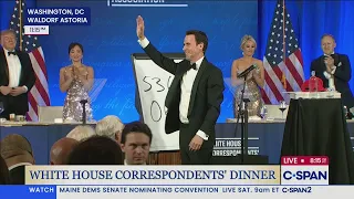Oz Pearlman at White House Correspondents' Dinner