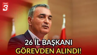 CHP'de 26 İl Başkanı Görevden Alındı! | 7  İl Başkanı İhraç Talebiyle YDK'ye Sevk Edildi!