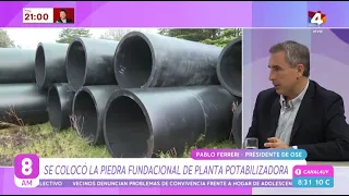 Pablo Ferreri sobre la importancia de la nueva planta potabilizadora de Aguas Corrientes