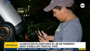 Alineación planetaria el 28 de febrero será visible en todo el país