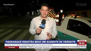 PARANAGUÁ RECORDS ANOTHER TRAFFIC ACCIDENT