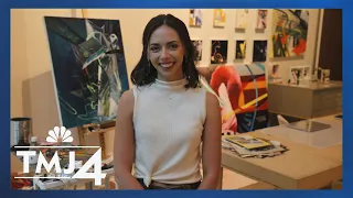 Painter becomes first back-to-back artist in residence at arts hotel