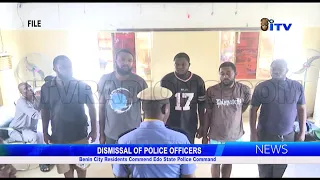 DISMISSAL OF POLICE OFFICERS: Benin City Residents Commend Edo State Police Command