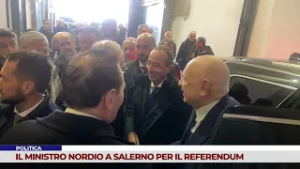 POLITICA. IL MINISTRO NORDIO A SALERNO PER IL REFERENDUM