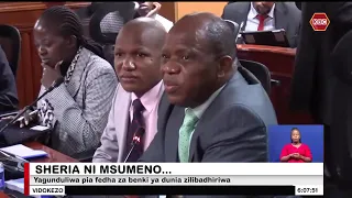 Bunge la Tana River laratibu fedha kinyume cha sheria