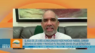 Víctor Feliz: The problem with air conditioners dripping on sidewalks and property