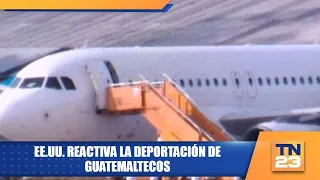 U.S. resumes deportation of Guatemalans