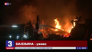 Veliki požar zahvatio pilanu "Rašević" u Bijeljini