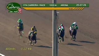 Hipódromo Monterrico - 5ta Carrera 25 Julio 26