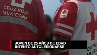 Policía Estatal pone a salvo a joven en la colonia Felipe Ángeles