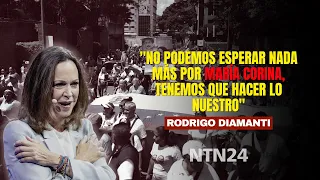 "We can no longer wait for María Corina, we have to do our part": Rodrigo Diamanti