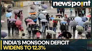 India’s Monsoon Deficit Widens To 12.3% As Rainfall Remains Below Normal | WION Newspoint