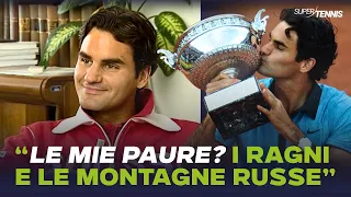 Roger Federer: la prima intervista a SuperTennis