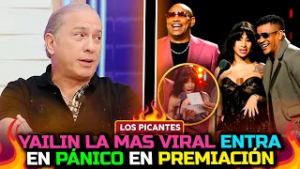 Artista urbana Yailín La Mas Viral entra en panico presentando Premios Lo Nuestro