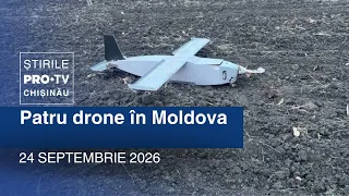 PRO TV News (1:00 PM) | FOUR DRONES IN MOLDOVA | Moldova