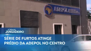 CRIMINOSOS INVADEM SEDE DA ADEPOL E FURTAM TUBULAÇÕES DE COBRE