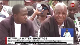 40,000 Utawala residents to benefit from water access