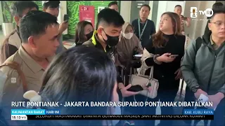 SEPTEMBER 7, 2026 PONTIANAK-JAKARTA ROUTE FROM SUPADIO AIRPORT PONTIANAK CANCELLED