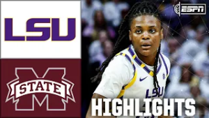 LSU Tigers vs. Mississippi State Bulldogs | Full Game Highlights | ESPN College Basketball